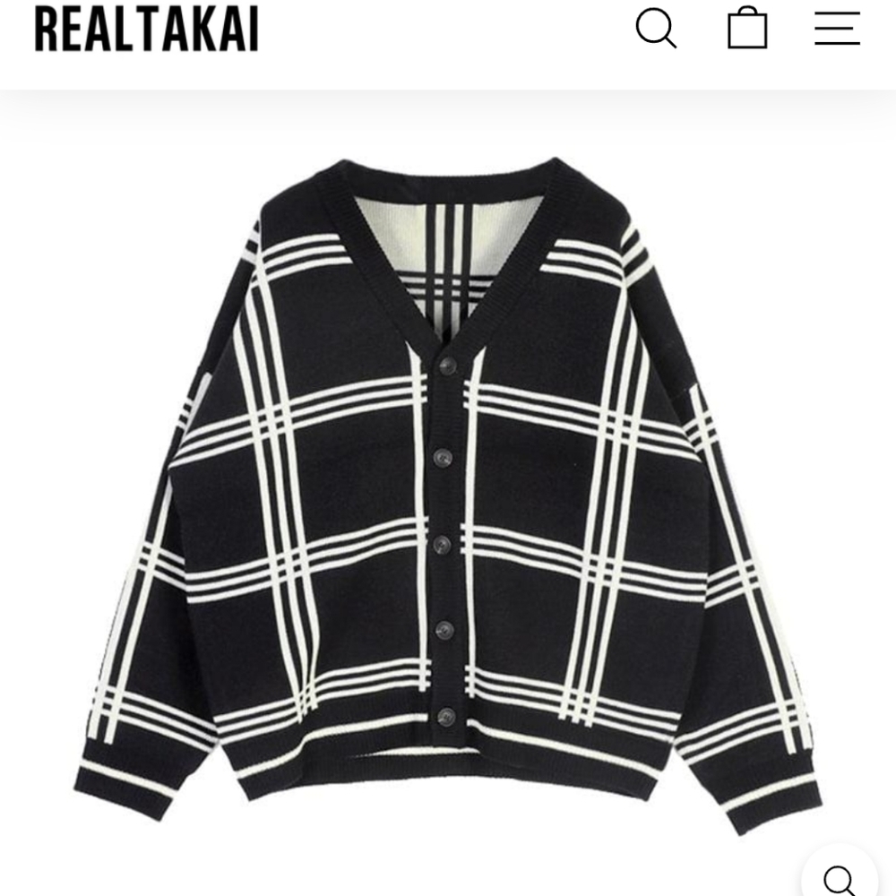 Realtakai. Men's cardigan